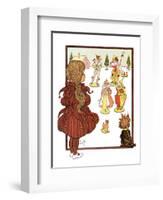 The Wonderful Wizard of Oz-William W^ Denslow-Framed Art Print