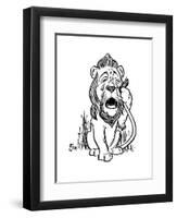 The Wonderful Wizard of Oz-William W^ Denslow-Framed Art Print