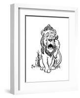 The Wonderful Wizard of Oz-William W^ Denslow-Framed Art Print