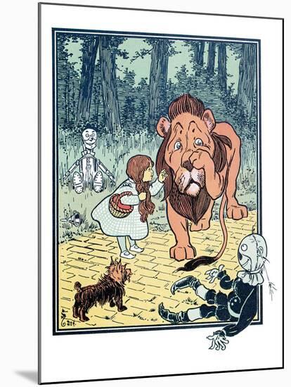 The Wonderful Wizard of Oz-William W^ Denslow-Mounted Art Print