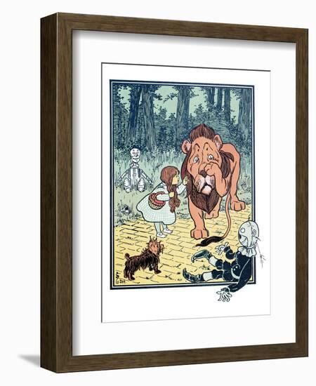 The Wonderful Wizard of Oz-William W^ Denslow-Framed Art Print