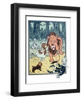 The Wonderful Wizard of Oz-William W^ Denslow-Framed Art Print