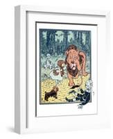 The Wonderful Wizard of Oz-William W^ Denslow-Framed Art Print