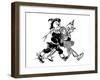 The Wonderful Wizard of Oz-William W^ Denslow-Framed Art Print