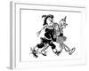 The Wonderful Wizard of Oz-William W^ Denslow-Framed Art Print