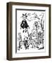 The Wonderful Wizard of Oz-William W^ Denslow-Framed Art Print