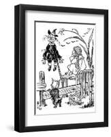 The Wonderful Wizard of Oz-William W^ Denslow-Framed Art Print