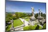 The Wonderfully Ornate Baroque Gardens of the Teatro Massimo, Isola Bella, Lake Maggiore-Doug Pearson-Mounted Photographic Print