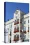 The Wonderfully Ornate Town Hall (Rathaus), Gmunden, Salzkammergut, Upper Austria, Austria, Europe-Doug Pearson-Stretched Canvas