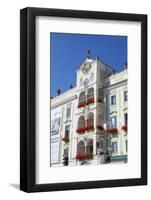 The Wonderfully Ornate Town Hall (Rathaus), Gmunden, Salzkammergut, Upper Austria, Austria, Europe-Doug Pearson-Framed Photographic Print