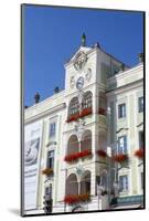 The Wonderfully Ornate Town Hall (Rathaus), Gmunden, Salzkammergut, Upper Austria, Austria, Europe-Doug Pearson-Mounted Photographic Print