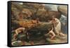 The Wonders of the Deep: an Idyll-Sir Edward John Poynter-Framed Stretched Canvas