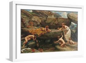 The Wonders of the Deep: an Idyll-Sir Edward John Poynter-Framed Giclee Print