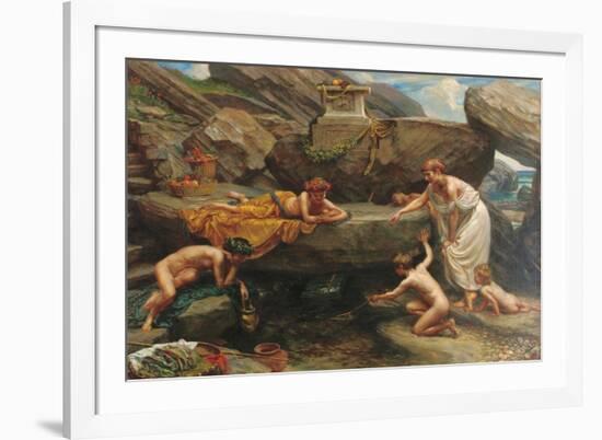 The Wonders of the Deep: an Idyll-Sir Edward John Poynter-Framed Giclee Print