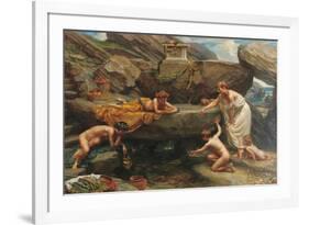 The Wonders of the Deep: an Idyll-Sir Edward John Poynter-Framed Giclee Print