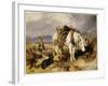 The Wood Cutter-Edwin Henry Landseer-Framed Giclee Print