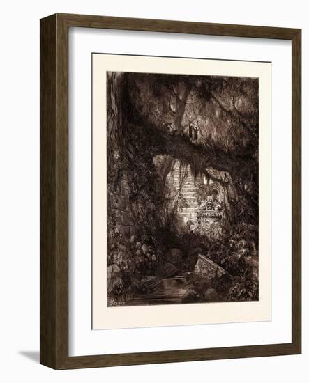 The Wood of Blood in Atala-Gustave Dore-Framed Giclee Print