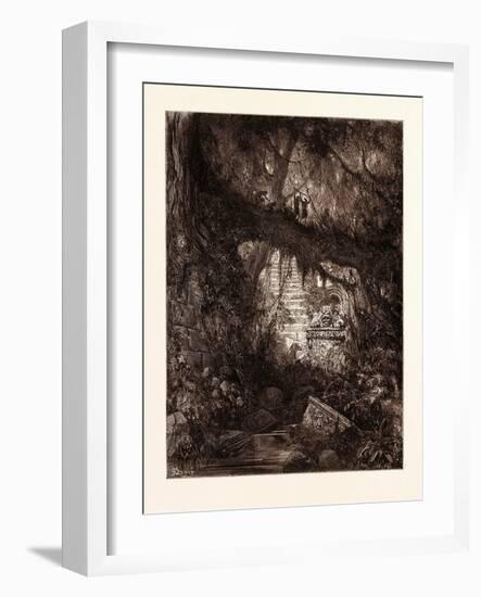 The Wood of Blood in Atala-Gustave Dore-Framed Giclee Print