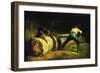 The Wood Sawyers, 19th Century-Jean-François Millet-Framed Giclee Print