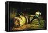 The Wood Sawyers, 19th Century-Jean-François Millet-Framed Stretched Canvas