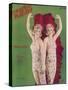 The Wood Sisters. Showgirls of the Casino De Paris-null-Stretched Canvas