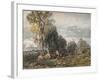 'The Woodcutter', 1858-David Cox the elder-Framed Giclee Print