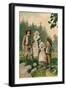 'The Woodcutter and his Children', 1901-Edward Henry Wehnert-Framed Giclee Print