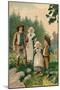 'The Woodcutter and his Children', 1901-Edward Henry Wehnert-Mounted Giclee Print