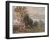 The Woodcutter, c19th century, (1911)-David Cox the elder-Framed Giclee Print