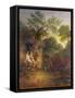 The Woodcutter's House-Thomas Gainsborough-Framed Stretched Canvas