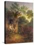 The Woodcutter's House-Thomas Gainsborough-Stretched Canvas