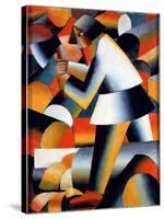 The Woodcutter-Kazimir Severinovich Malevich-Stretched Canvas