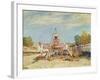 The Woodcutters, 1876-Alfred Sisley-Framed Giclee Print