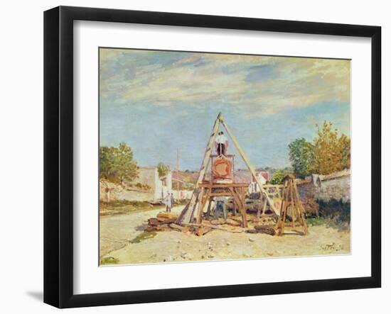 The Woodcutters, 1876-Alfred Sisley-Framed Giclee Print