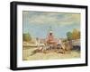 The Woodcutters, 1876-Alfred Sisley-Framed Giclee Print