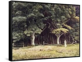 The Wooded Landscape, c.1900-Edward John Poynter-Framed Stretched Canvas