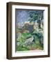 The Wooden Gate Or, the Pig Keeper, 1889-Paul Gauguin-Framed Giclee Print