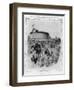 The Wooden O, Shakespeare's Summer Theatre, Outside the First of the Globe Theatres-Amedee Forestier-Framed Art Print