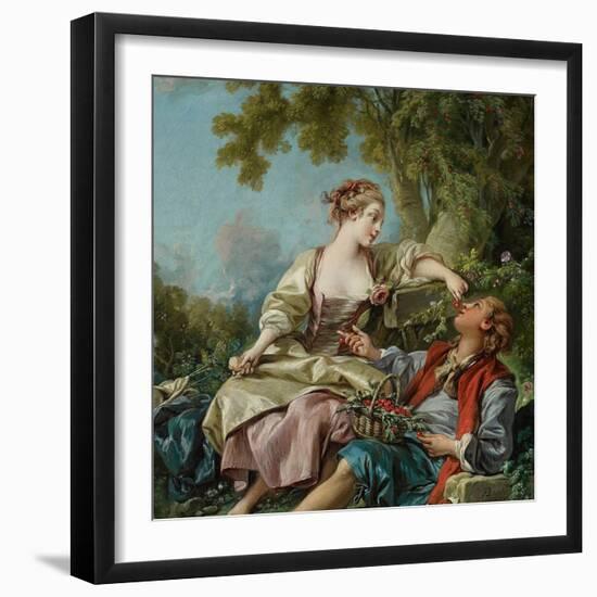 The Wooden Shoes (Les Sabot), 1768-François Boucher-Framed Giclee Print