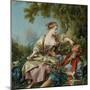 The Wooden Shoes (Les Sabot), 1768-François Boucher-Mounted Giclee Print