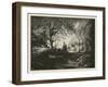 The Woodland Glade in Tannhäuser-Max Bruckner-Framed Giclee Print