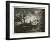 The Woodland Glade in Tannhäuser-Max Bruckner-Framed Giclee Print