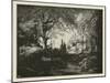 The Woodland Glade in Tannhäuser-Max Bruckner-Mounted Giclee Print