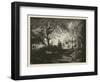 The Woodland Glade in Tannhäuser-Max Bruckner-Framed Giclee Print