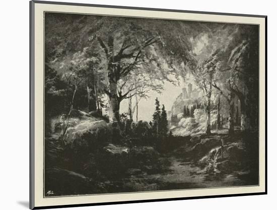 The Woodland Glade in Tannhäuser-Max Bruckner-Mounted Giclee Print