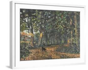 The Woodland Paths are Dry, 2003-Margaret Hartnett-Framed Giclee Print