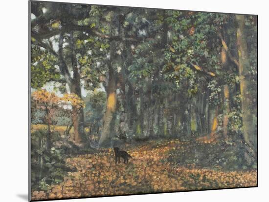 The Woodland Paths are Dry, 2003-Margaret Hartnett-Mounted Giclee Print