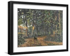 The Woodland Paths are Dry, 2003-Margaret Hartnett-Framed Giclee Print