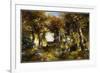 The Woodland Pool, 1909-Moran-Framed Giclee Print