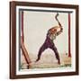 The Woodman, 1910-Ferdinand Hodler-Framed Giclee Print